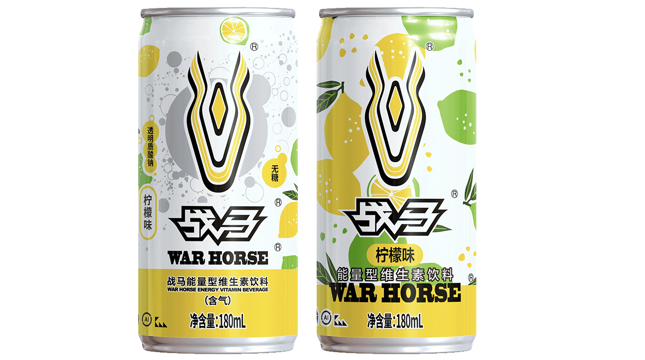 戰(zhàn)馬檸檬味（無(wú)糖含氣型）